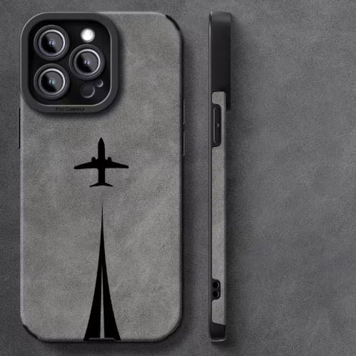 Case em TPU com Camurça Premium para iPhone Maverik