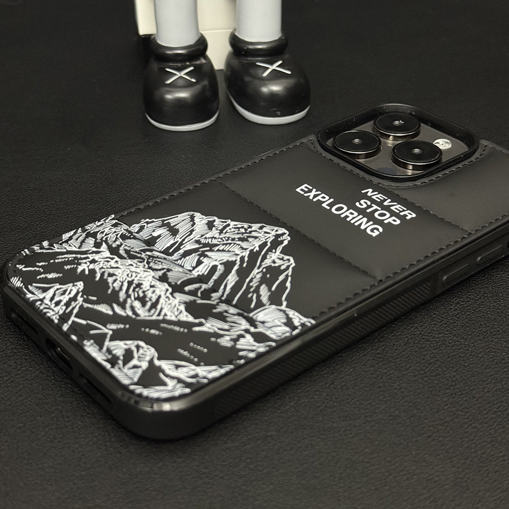 Case em Silicone Premium para iPhone adventure