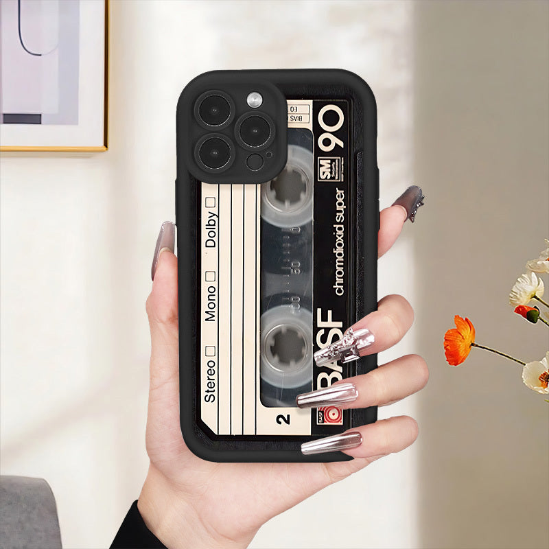 Uma capa protetora com design criativo para dispositivos Apple, compatível com modelos de iPhone 11 a 16, incluindo Plus, Pro, Max, X, Xr, Xs Max, MINI, 7 Plus e 8 Plus. Esta nova capa protetora de telefone macia oferece proteção abrangente de 360 graus para homens e mulheres.