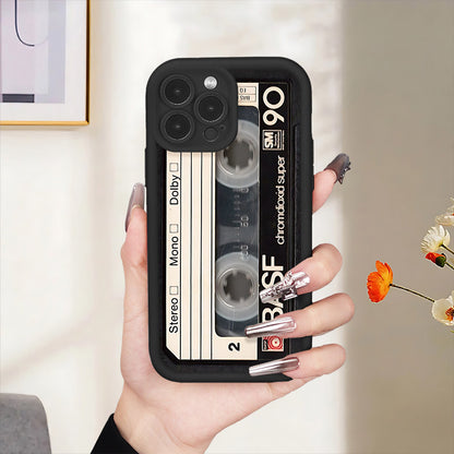 Uma capa protetora com design criativo para dispositivos Apple, compatível com modelos de iPhone 11 a 16, incluindo Plus, Pro, Max, X, Xr, Xs Max, MINI, 7 Plus e 8 Plus. Esta nova capa protetora de telefone macia oferece proteção abrangente de 360 graus para homens e mulheres.