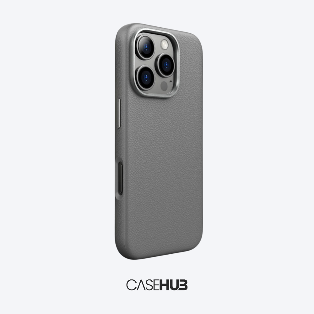 Case em Couro Premium para iPhone com Carregamento MagSafe London