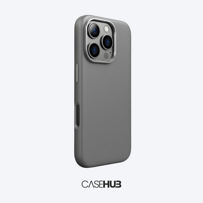 Case em Couro Premium para iPhone com Carregamento MagSafe London