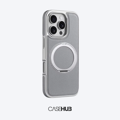 Case em Couro Premium para iPhone com Carregamento MagSafe Dubai