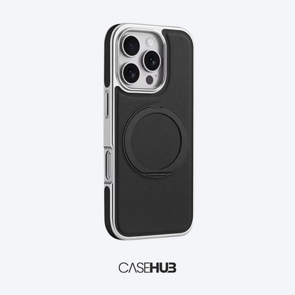 Case em Couro Premium para iPhone com Carregamento MagSafe Dubai