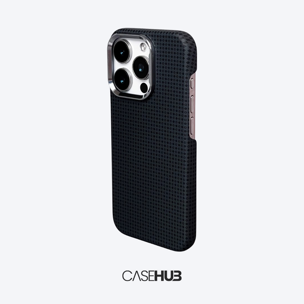 Case em Fibra de Carbono Premium com Carregamento Magsafe Holanda