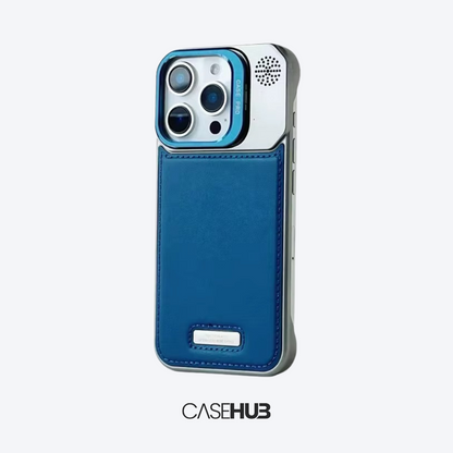 Case em Couro Premium para Iphone com Carregamento Magsafe Ibiza