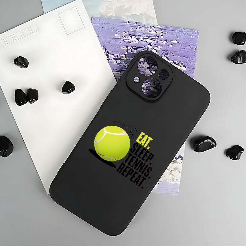 Capa de telemóvel macia com estampa Ténis, bordas retas e acabamento fosco em UV - Proteção 360 graus para iPhone 11, 12, 13, 14, 15, 16, 17 Pro Max, XR, X/XS, 7, 8 Plus 16E, Proteção Contra Quedas,Capa Estilosa,Resistente a riscos,Impressão de Alta Qualidade,Capa Leve,Capa Antichoque,Proprietários de Smartphones