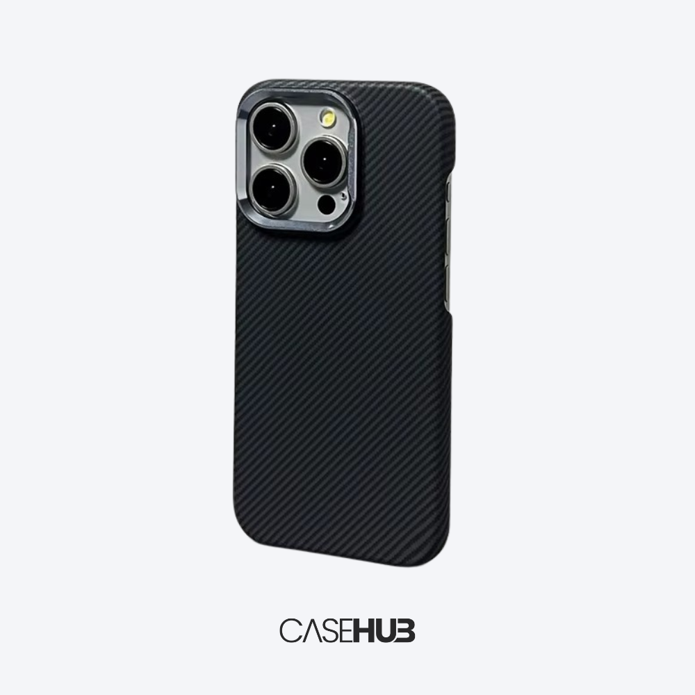 Case em Fibra de Carbono Premium com Carregamento Magsafe Holanda