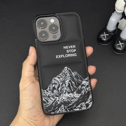 Case em Silicone Premium para iPhone adventure