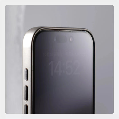 Suporte de lente de metal cor sólida capa magnética de pc rígido para iphone 16 pro max 15 14 plus 13 para magsafe capa de carga sem fio