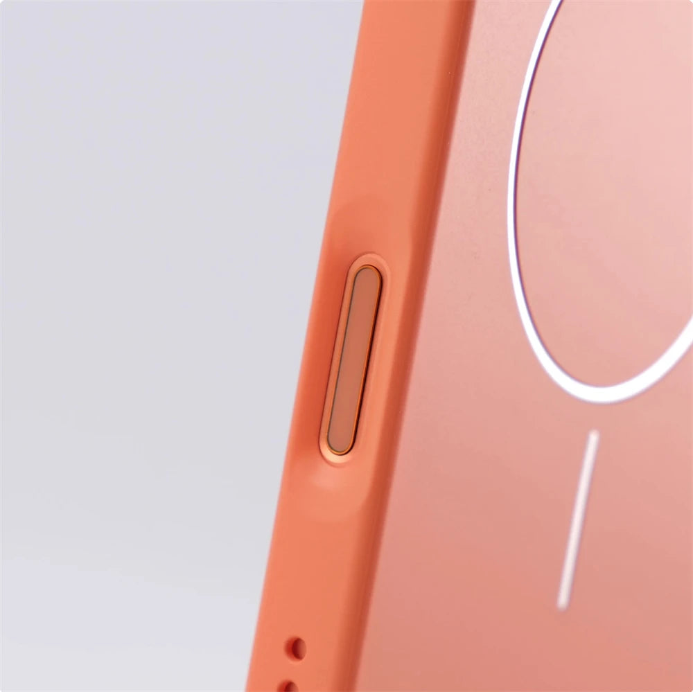 Case em TPU Premium para iPhone com Carregamento MagSafe Bariloche