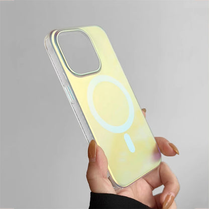 Case em Acrílico Premium para iPhone com Carregamento MagSafe Camaleão