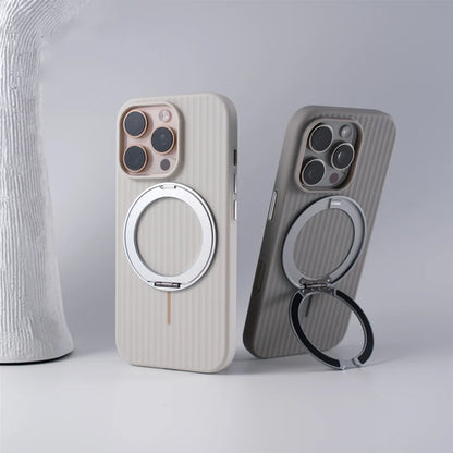 360 rotativo kickstand magsafe fosco caso de telefone para iphone 16 16pro max 15 pro 14 botão da câmera fechado capa carga sem fio