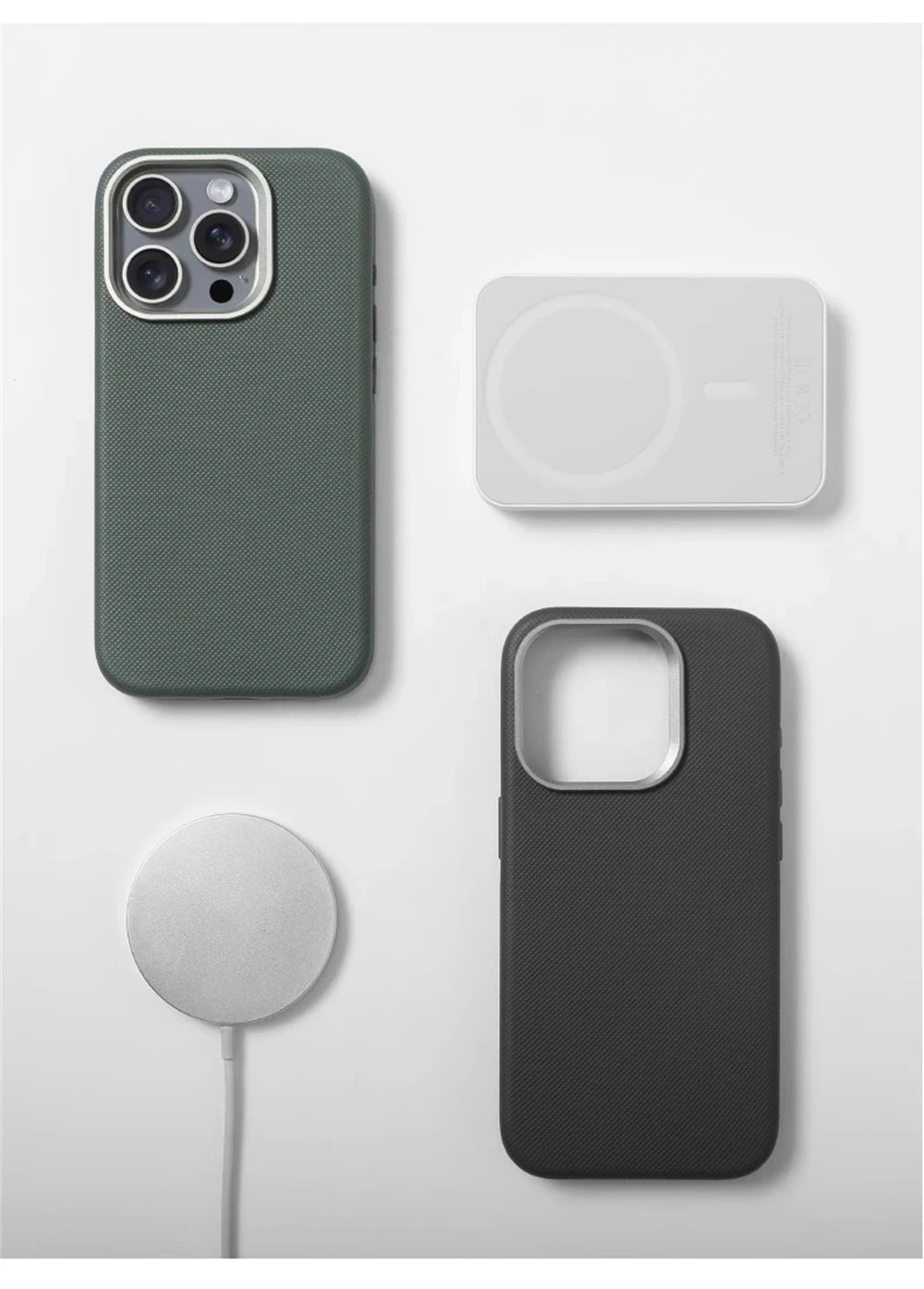 Luxo diamantes textura couro do plutônio caso magnético para iphone 17 16 15 pro max 14 13 ar magsafe carga sem fio liga lente capa