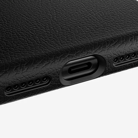 Capa magnética forte de couro laranja para iphone 17 pro max air com botões ai carregamento sem fio capa de proteção de câmera de metal