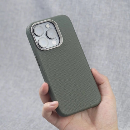 Luxo diamantes textura couro do plutônio caso magnético para iphone 17 16 15 pro max 14 13 ar magsafe carga sem fio liga lente capa