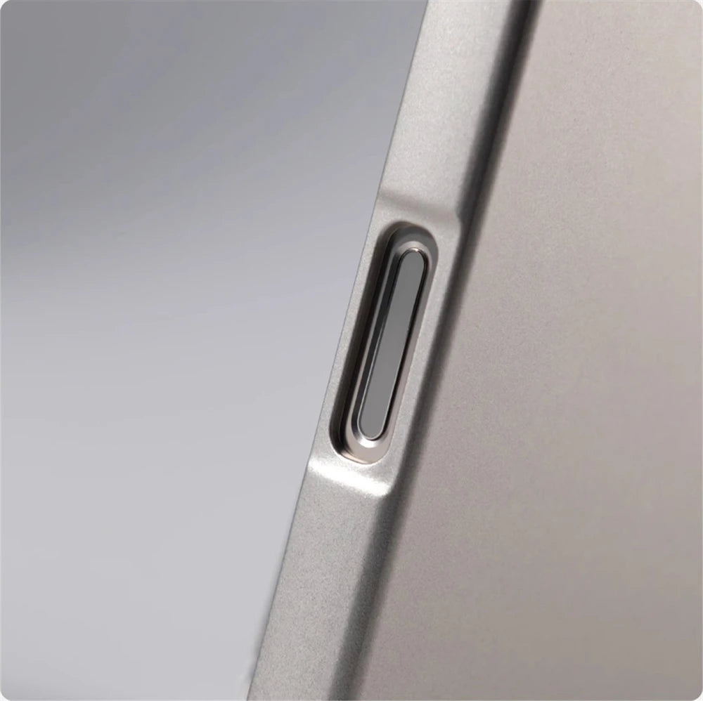 Suporte de lente de metal cor sólida capa magnética de pc rígido para iphone 16 pro max 15 14 plus 13 para magsafe capa de carga sem fio