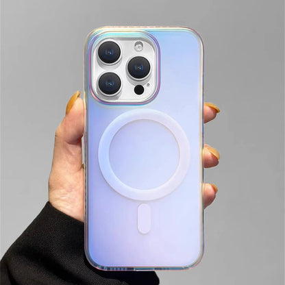 Case em Acrílico Premium para iPhone com Carregamento MagSafe Camaleão