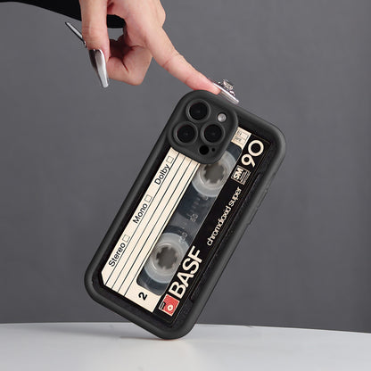 Uma capa protetora com design criativo para dispositivos Apple, compatível com modelos de iPhone 11 a 16, incluindo Plus, Pro, Max, X, Xr, Xs Max, MINI, 7 Plus e 8 Plus. Esta nova capa protetora de telefone macia oferece proteção abrangente de 360 graus para homens e mulheres.